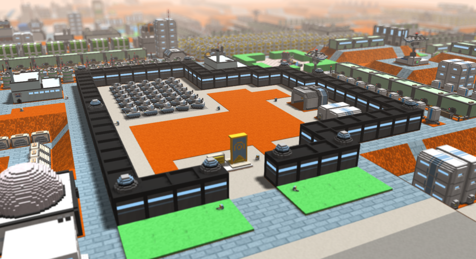 Building the BIGGEST BASE EVER in ROBLOX GAME TYCOON 